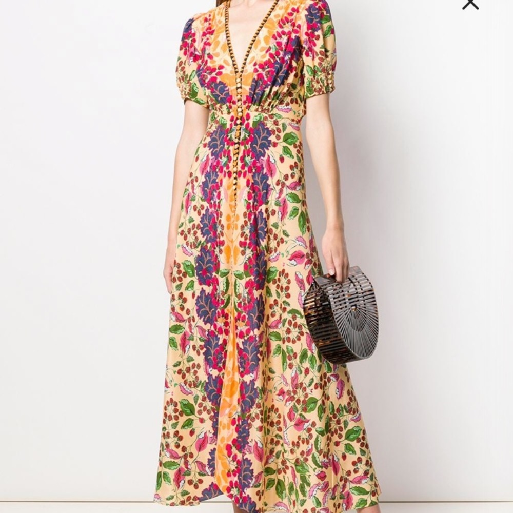 Saloni “Lea Long” Dress